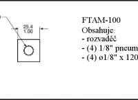 m) FasTie vzduchový rozvaděč (pro všechny velikosti)